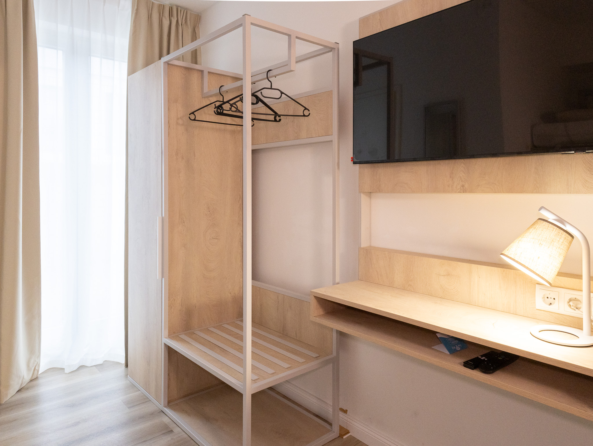 Zimmer Kombüse – maritime Einrichtung im FairSchlafen Boutique Hotel