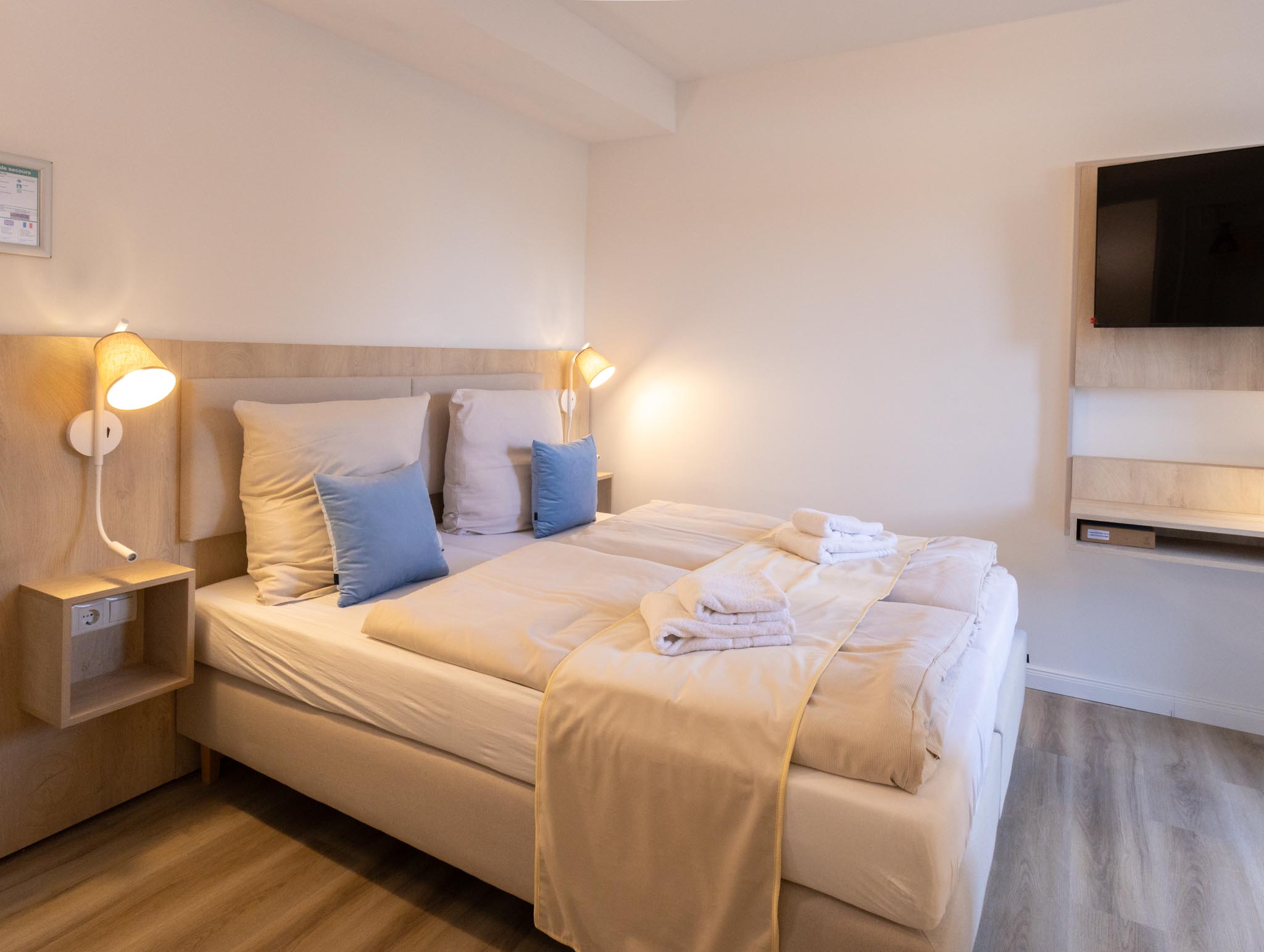 Boutique Doppelzimmer Kajüte im FairSchlafen Hotel Neustadt in Holstein